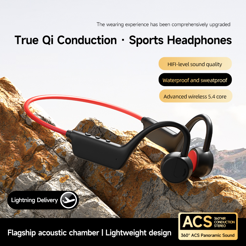 Bone Conduction Running Headphones - X1Pro Kablosuz Spor Açık Kulak Hava