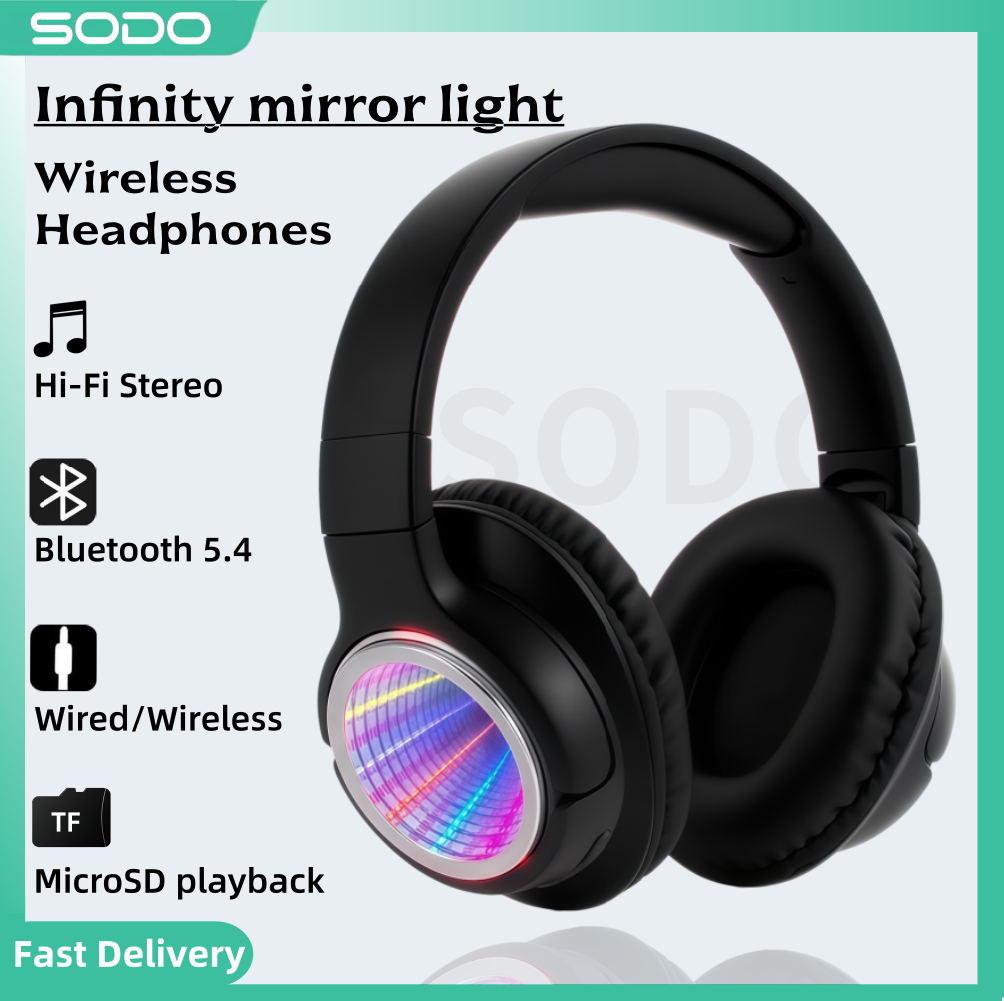 Anc Wireless Over Ear Headphones - SODO SD1161 Bluetooth Kulaklıklar Abyss Light