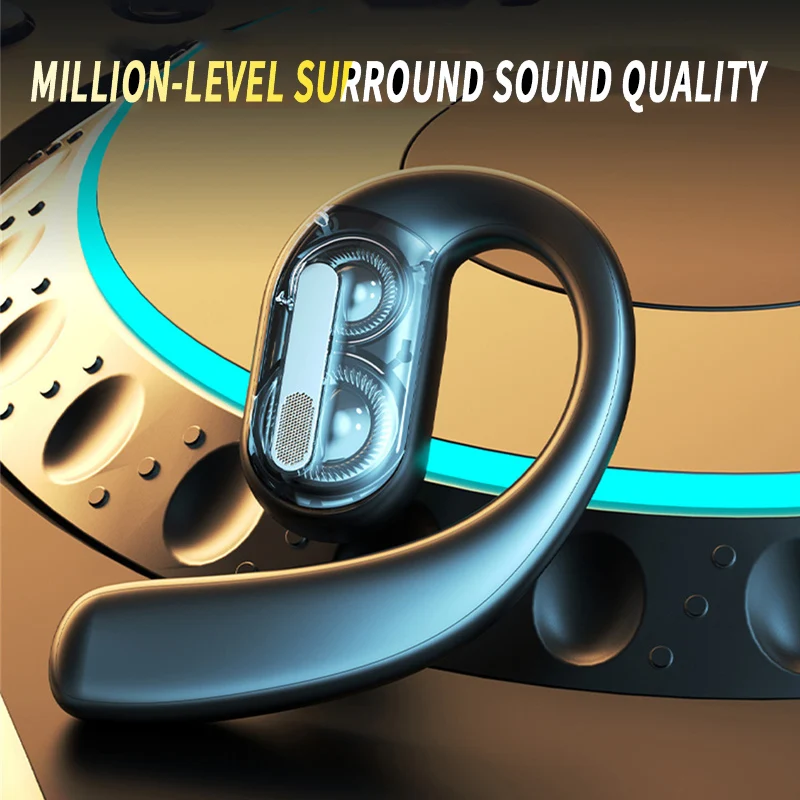 Open Ear Air Conduction Headphones - Kablosuz Bluetooth Kulaklık Tam Açık Kulaklık