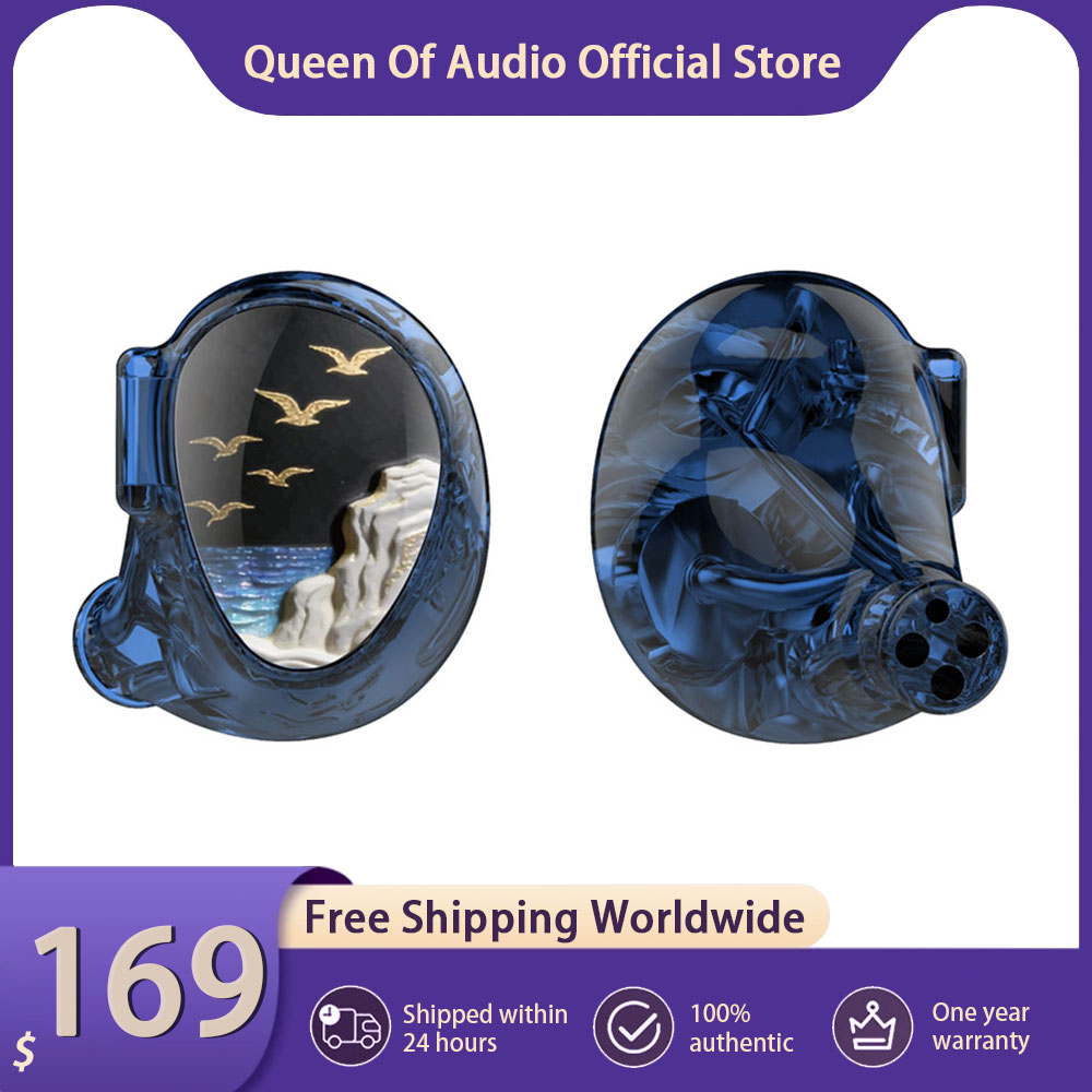 Planar Magnetic Iem Earphones - Yeni Celest PhoenixCall 2.0 Kulaklık 2DD+2BA+2FPD