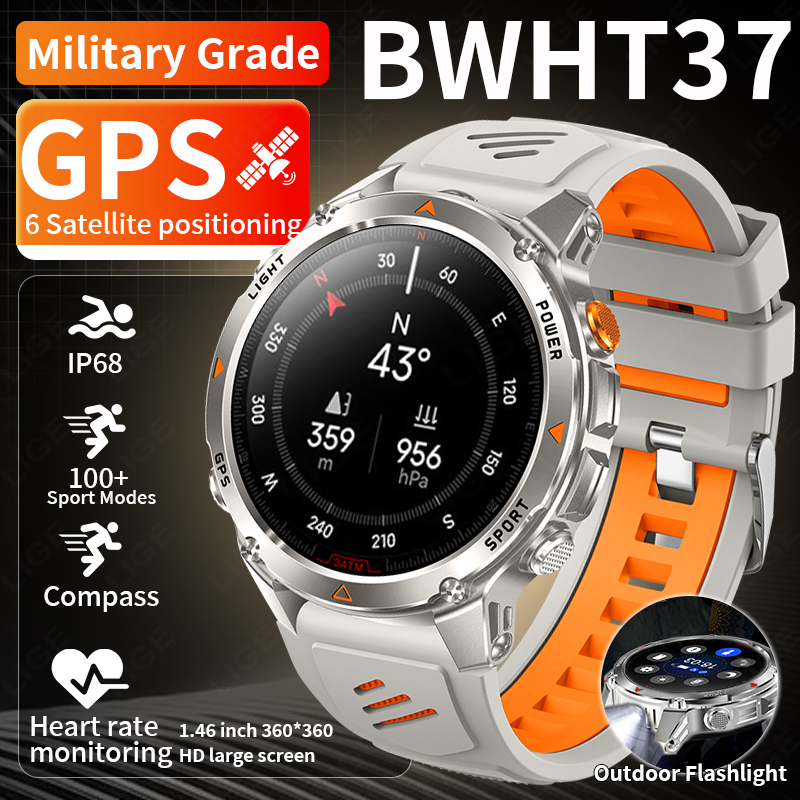 Smartwatches - LIGE Sağlam GPS Takip Akıllı Saat