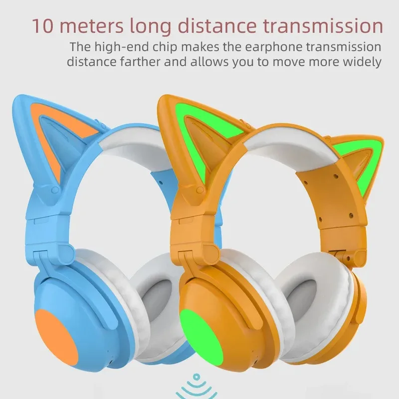 ZW068 LED Işıklı Kedi Kulaklı  - Cat Ear Bluetooth Headset Led incelemesi ve fiyatı