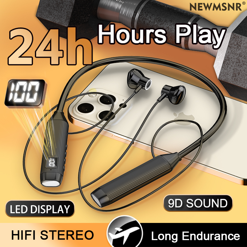 TWS LED Ekran Süper Güç Kablos - Magnetic Neckband Sports Earphones incelemesi ve fiyatı