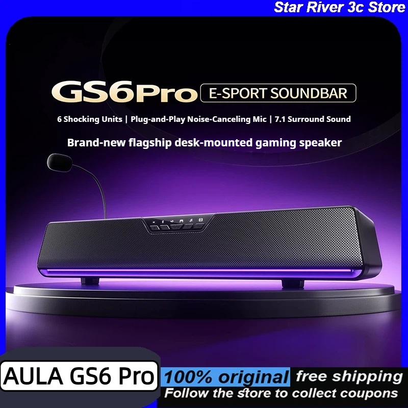 AULA GS6 Pro Kablosuz Oyun E-s - Rgb Computer Soundbar For Pc incelemesi ve fiyatı