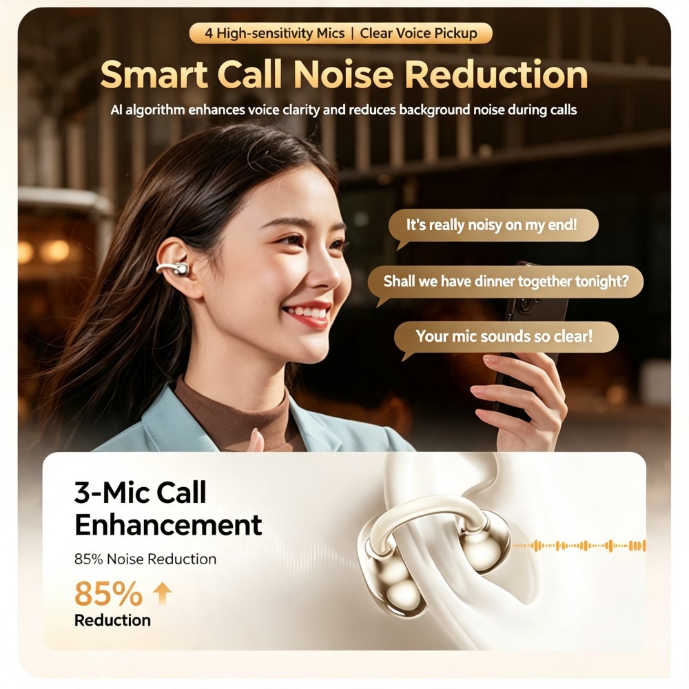 KEBIDUMEI Bluetooth 6.0 Kulakl - Open Ear Air Conduction Headphones incelemesi ve fiyatı