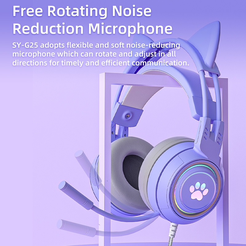 2026 Yeni RGB Kedi Kulaklı Blu - Gaming Headset With Mic Rgb incelemesi ve fiyatı