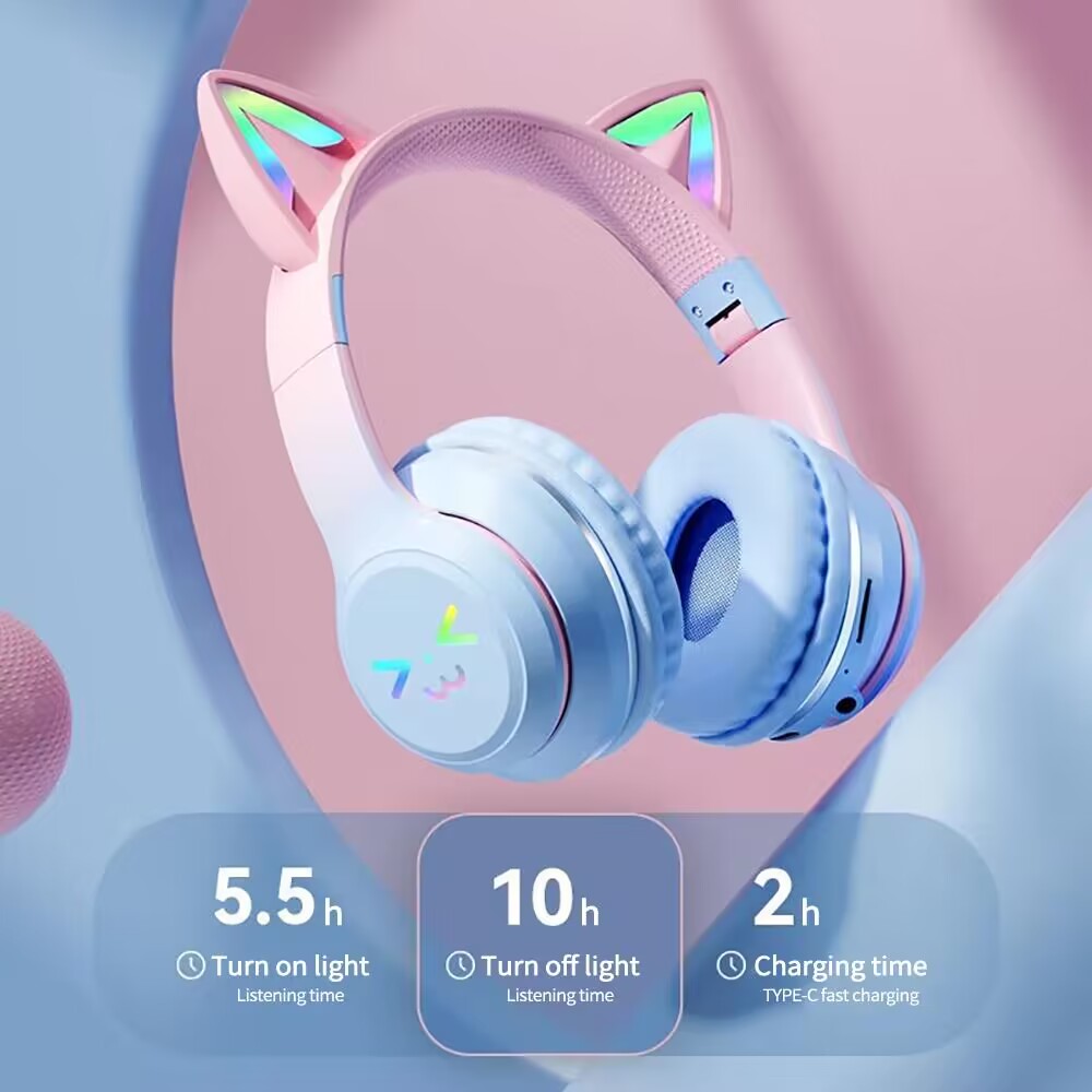 RGB kızdırma kulaklık kablosuz - Gaming Headset With Mic Rgb incelemesi ve fiyatı