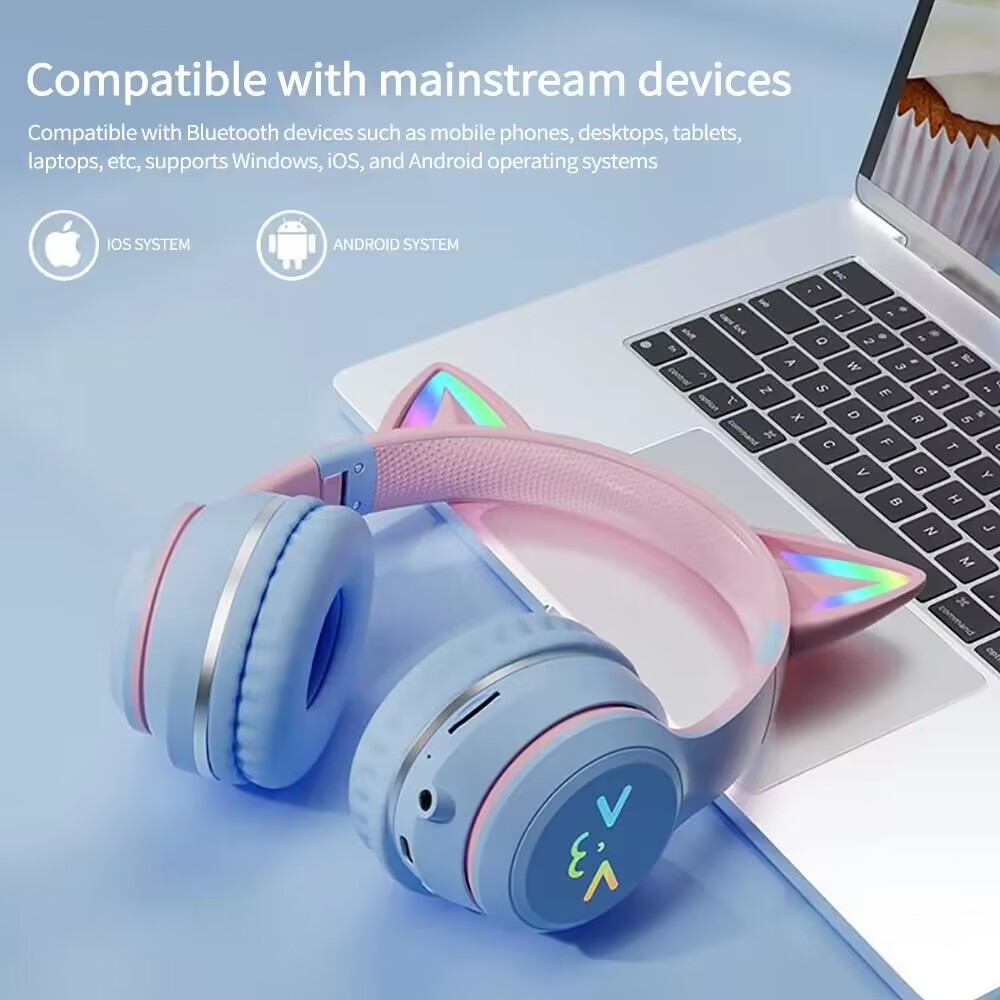 RGB kızdırma kulaklık kablosuz - Gaming Headset With Mic Rgb incelemesi ve fiyatı