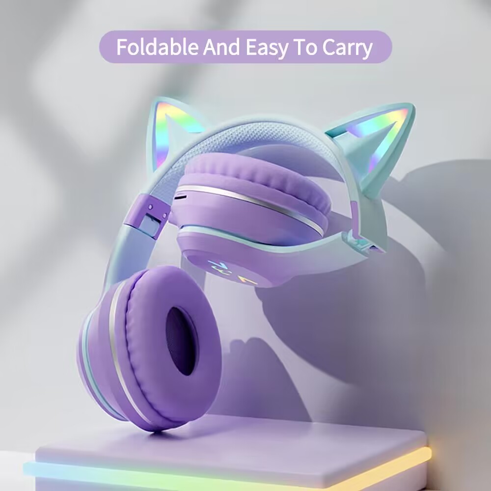 RGB kızdırma kulaklık kablosuz - Gaming Headset With Mic Rgb incelemesi ve fiyatı