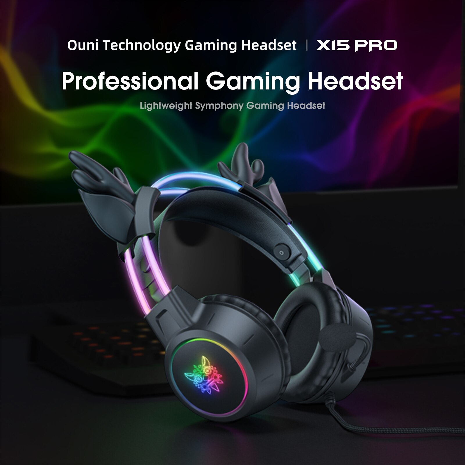 Ayarlanabilir boynuzları RGB ı - Gaming Headset With Mic Rgb incelemesi ve fiyatı