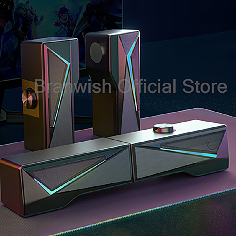 RGB Oyun Soundbar Ayrılabilir  - Rgb Computer Soundbar For Pc incelemesi ve fiyatı