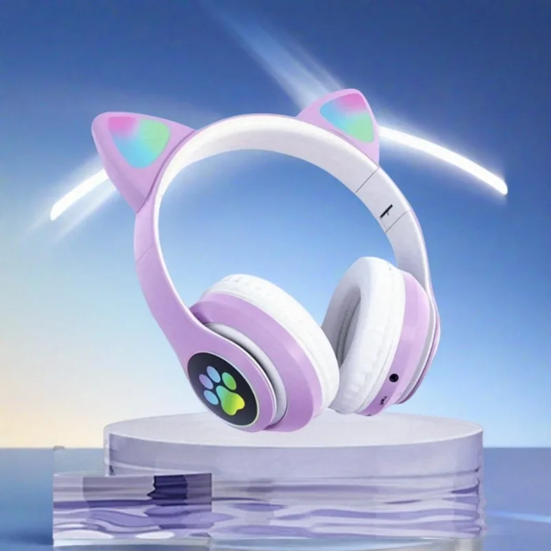Yeni Flaş Işıklı Sevimli Kedi  - Cat Ear Bluetooth Headset Led incelemesi ve fiyatı
