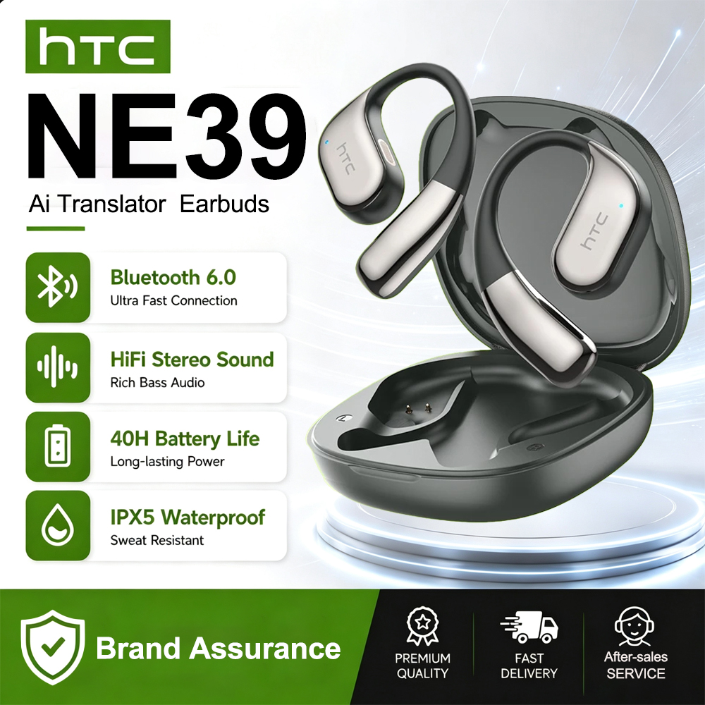 HTC NE39 AI Translate Kulaklık - Open Ear Air Conduction Headphones incelemesi ve fiyatı