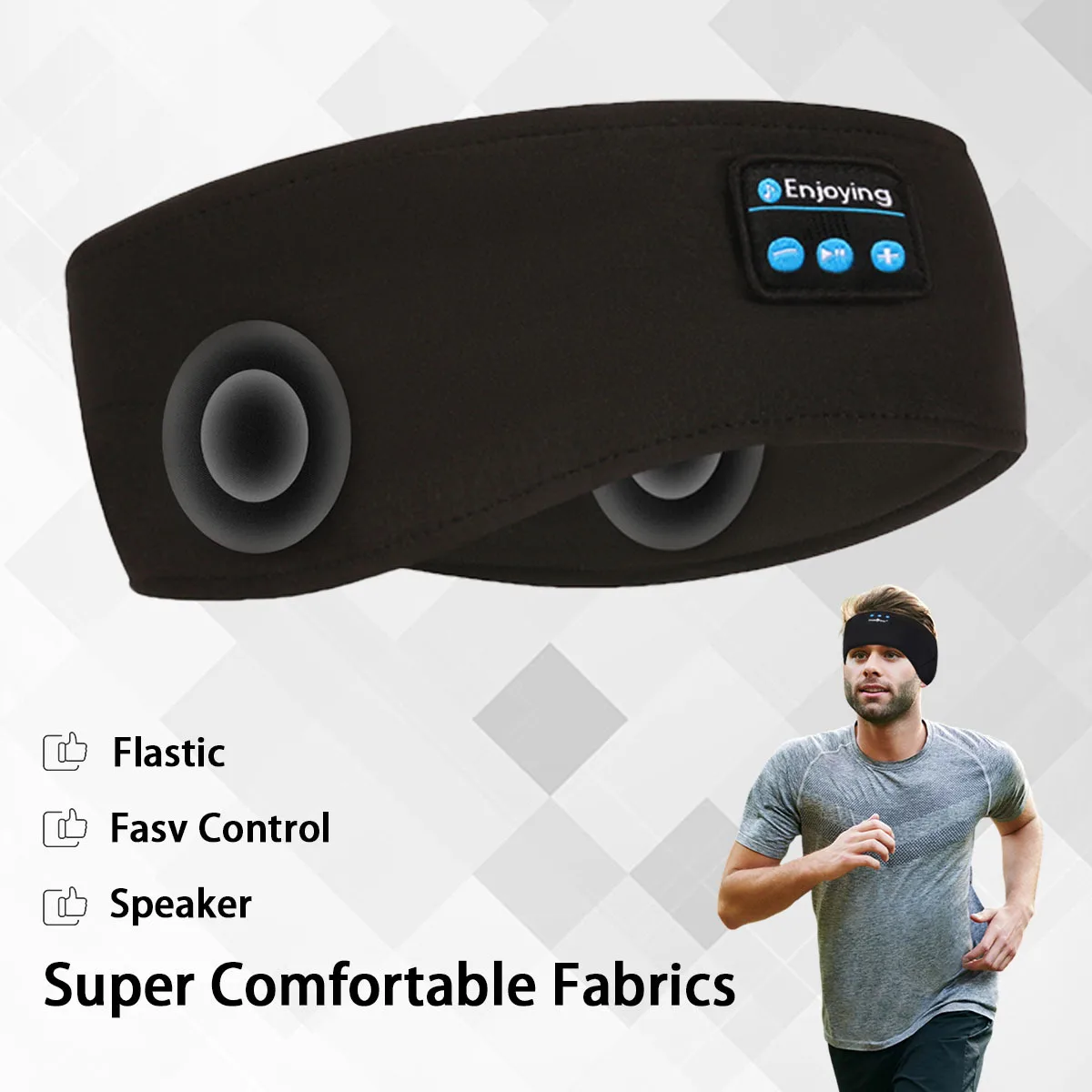 Bluetooth Kulaklık Spor Yan Uy - Sleep Mask Headphones Bluetooth incelemesi ve fiyatı