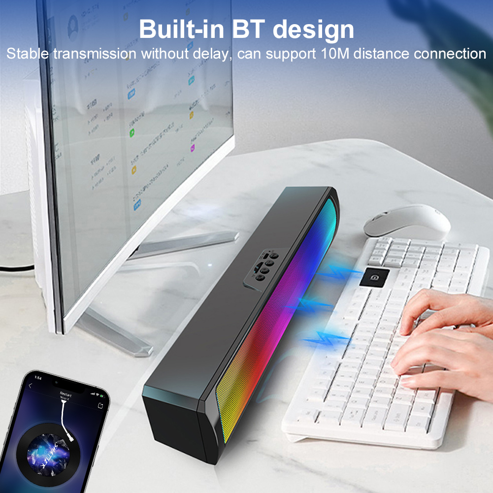 Taşınabilir Bilgisayar Ses Çub - Rgb Computer Soundbar For Pc incelemesi ve fiyatı