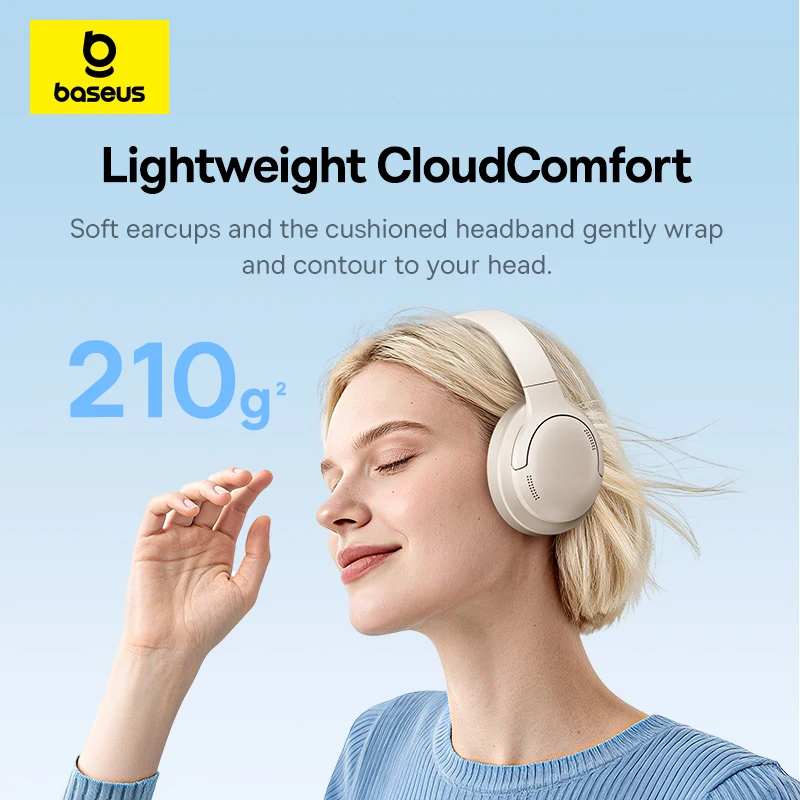 Baseus Kablosuz Kulaklık Bluet - Anc Wireless Over Ear Headphones incelemesi ve fiyatı