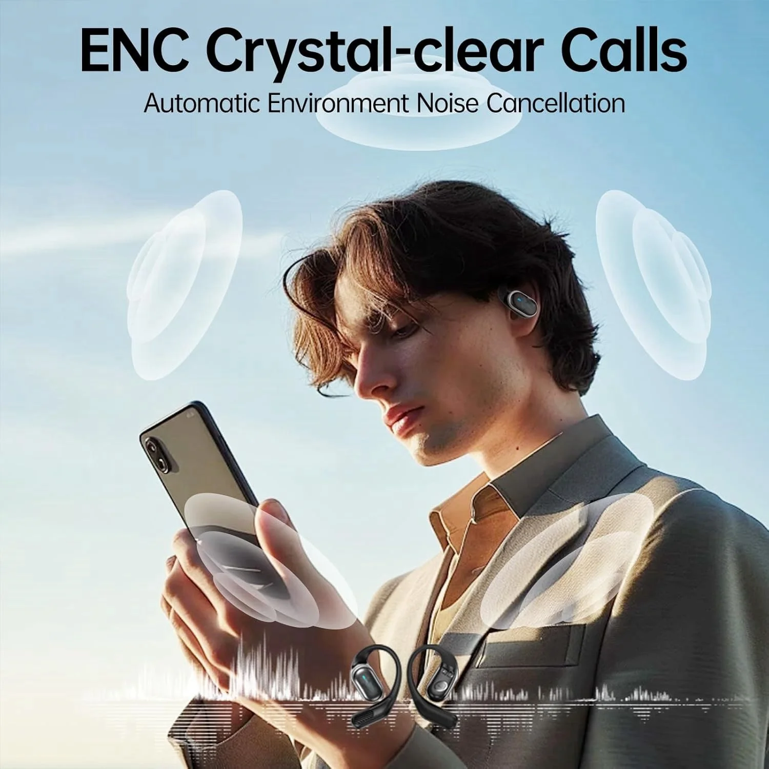 Bluetooth Kulaklık Kablosuz Ku - Open Ear Air Conduction Headphones incelemesi ve fiyatı